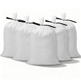 VEVOR Heavy Duty Sand Bags, 50Pack 14" x 26", Empty Sandbags for Flooding with Tie Strings